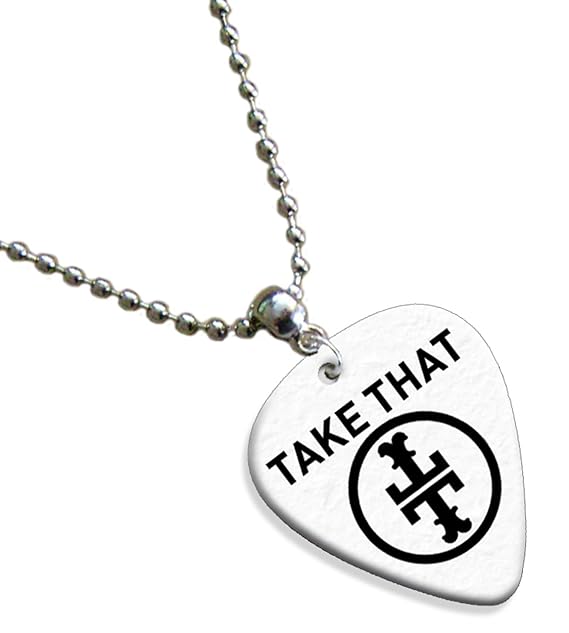 Take That ( Classic Logo Range) Premium Gitarre Plektrum Kette
