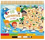 Auzou 48 labyrinthes en été French by 