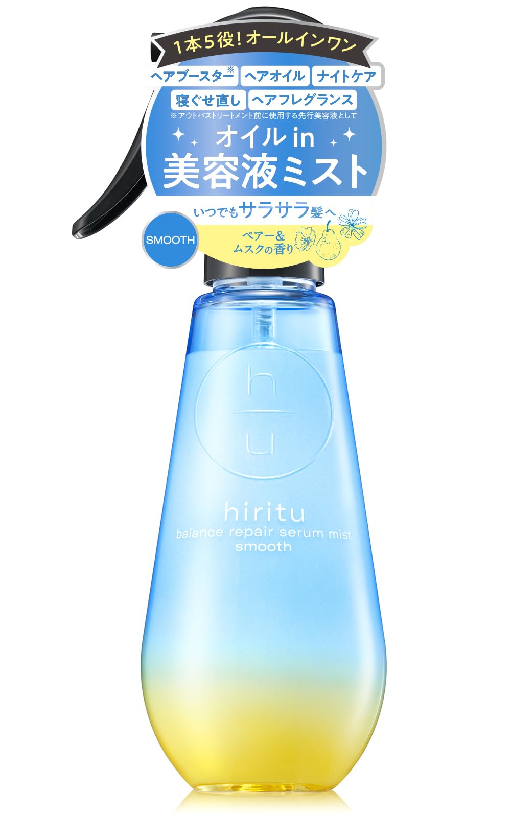 hiritu Balance Repair Serum Mist Smooth Oil in Serum Mist Pear & Musk Scent