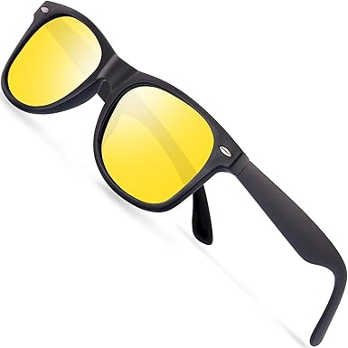 Night Vision Glasses for Driving Feirdio HD night driving glasses anti glare polarized mens women glasses