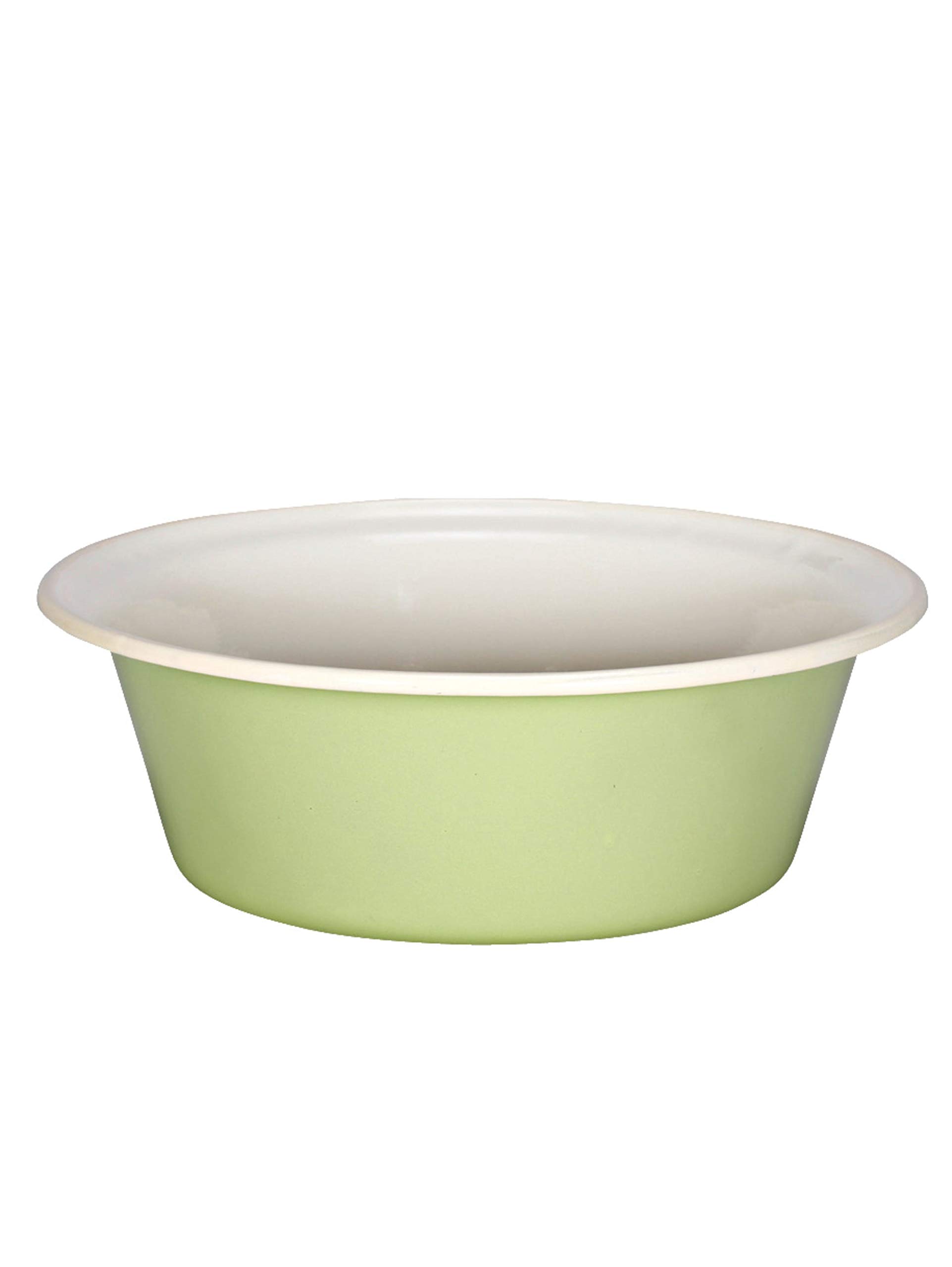 Krüger Karl 90180 enamel bowl set “Juist”, set of 3, pastel green