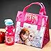 Zak Designs Disney Frozen Recycled Plastic Lunch Bag, Elsa & Anna