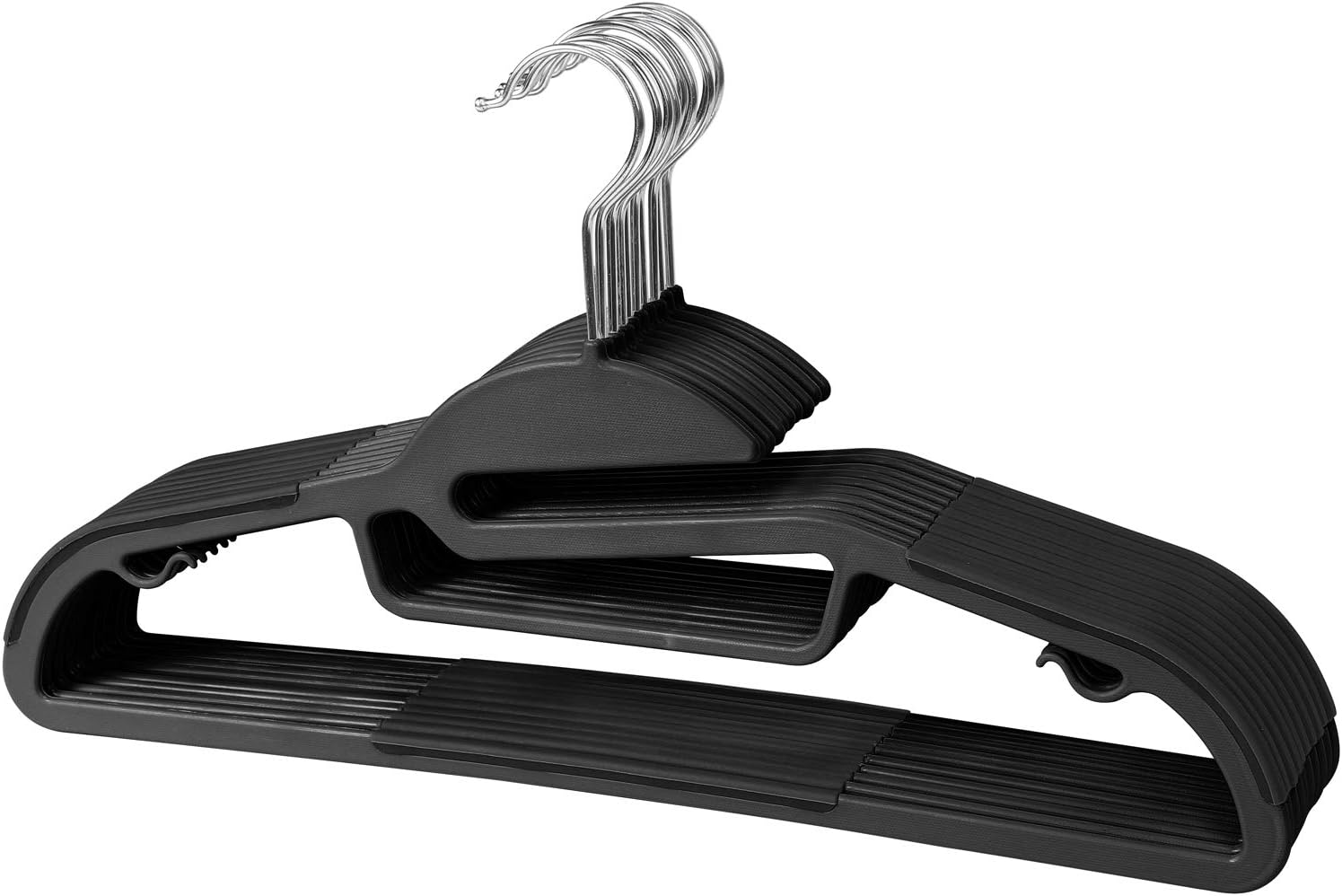 Grandma Shark Plastic Nonslip Clothes Hangers, Wet & Dry DualUse