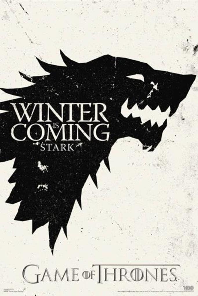 Pyramid America Game Of Thrones Winter Is Coming Stark TV Cool Wall Decor Art Print Poster 60x90