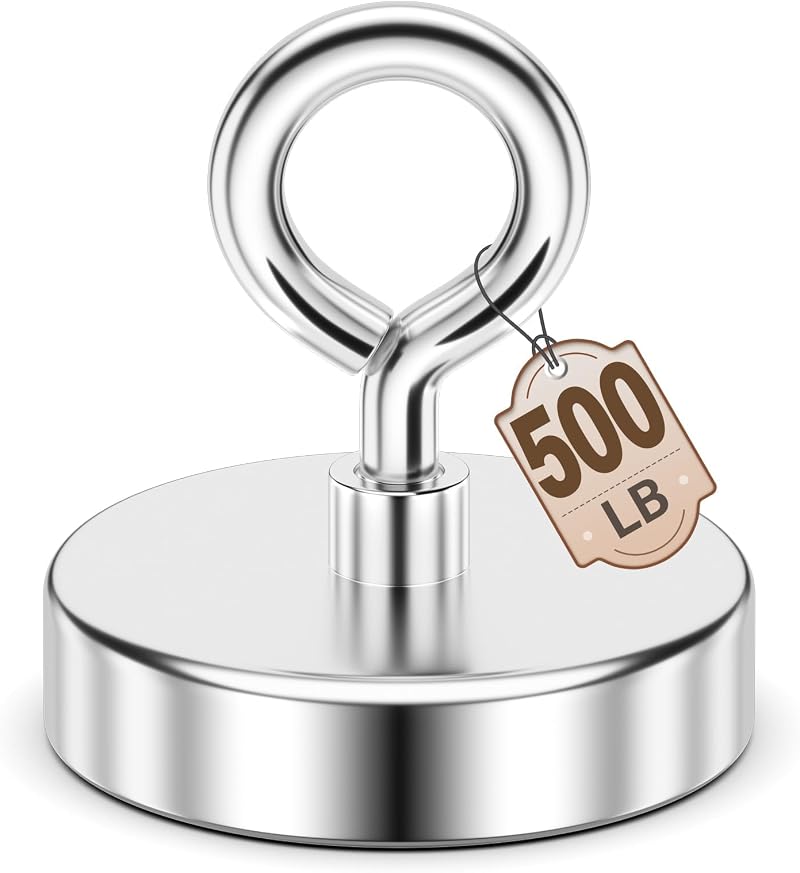 FINDMAG Fishing Magnet 190 kg Pull Neodymium 60mm Base ISO9001 N52