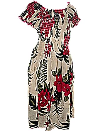 amazon plus size hawaiian dresses
