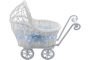 Small Cart Shape Organizers Basket Floral Fruit for Home Bedroom Bathroom Offices Storage Desktop Decoration Flower