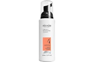 Nioxin System 4 Scalp Care + Hair Thickening Leave-In Treatment for Colored, Dry & Damaged Hair with Progressed Thinning | Ma
