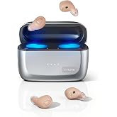 Vivtone SyncTune Bluetooth Hearing Aids: Streaming Enabled for Adults - OTC | Clear &amp; Natural Sound, In-Ear Detection, No Annoying Whistling, Auto UV Cleaning &amp; Drying, Long Last with 300 H Backup Power