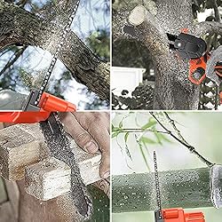 Mini Chainsaw , 6-Inch Cordless Mini Portable