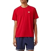 Fila Men's Short Sleeve Crewneck Fila Red XL