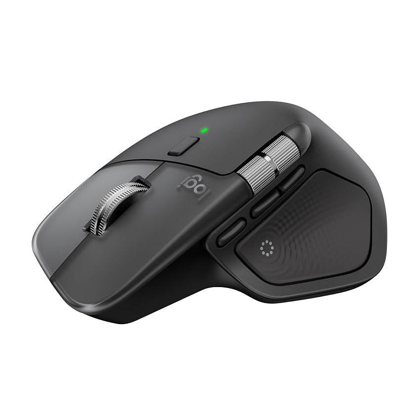 Logitech MX Master 4 per Mac, mouse Bluetooth ergonomico