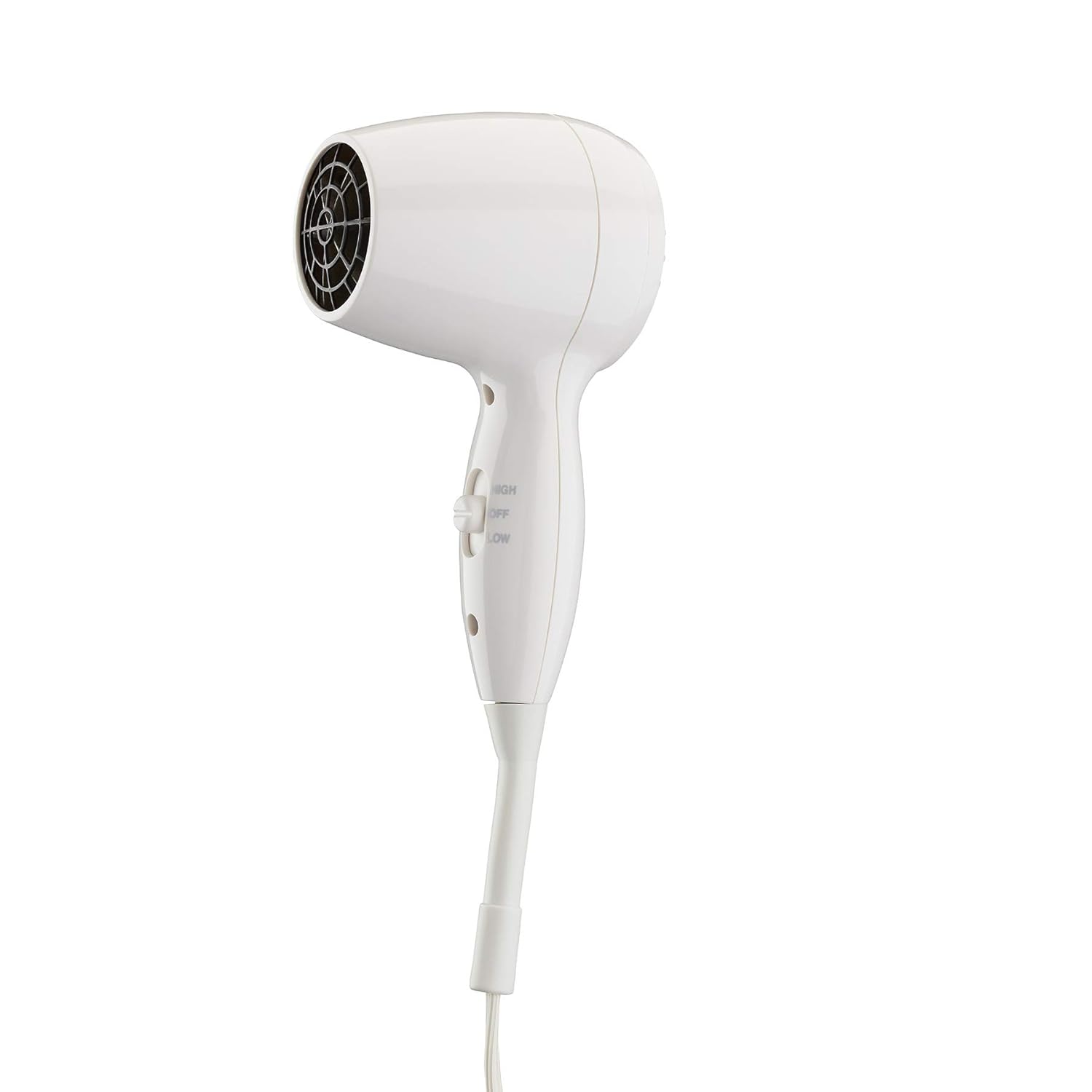 Conair 1600 Watt Wall-Mount Hair Dryer with LED Night Light, White: Beauty