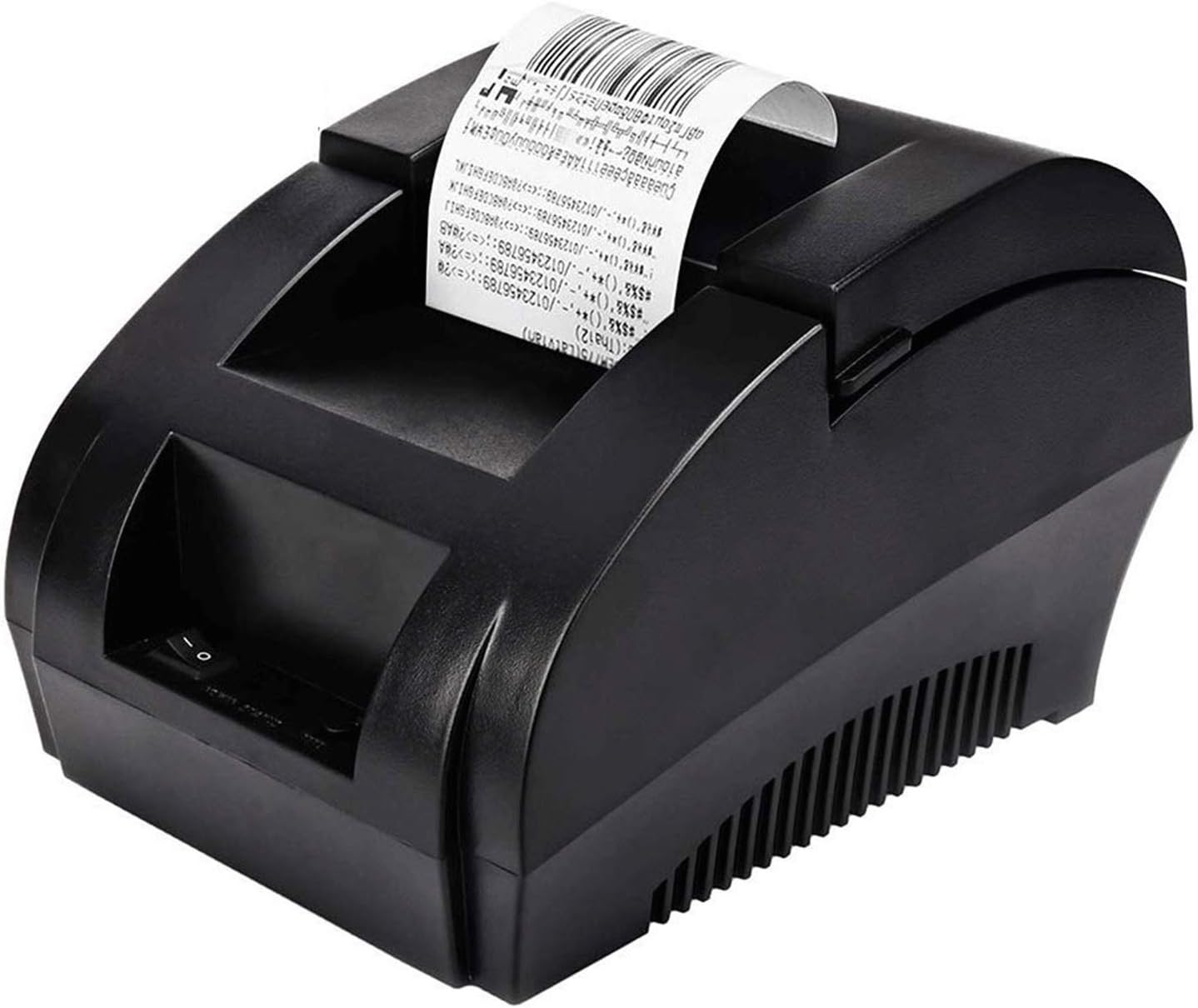 Portable 58mm Thermal Receipt Printer, USB 100mm/s High Printing Speed