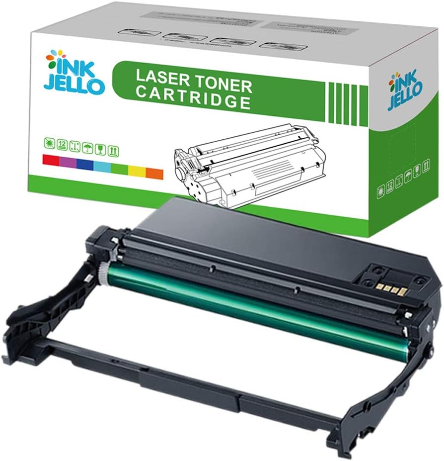 InkJello Toner Cartridge for Printer Compatibile with Samsung Xpress M2625 M2625D M2675FN M2825DW M2825ND M2835DW M2875FD M2875FW M2885FW SL-M2825ND SL-M2835DW DR116L (Single-Pack)