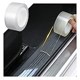 BLAU GRUN Car Door Entry Guard, Clear Trim