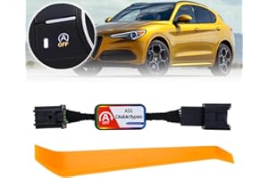 Auto Start Stop Eliminator for Alfa Rome.o Giulia & 2016-2024 Alfa Rome.o Stelvio 2017-2024 Auto Stop Eliminator-Disable Star