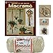 Macrame kit Bundle with Craft Cord, Wooden Beads, Rings, and Project Book for Plant Hangers and Wall hangings (Pearl)