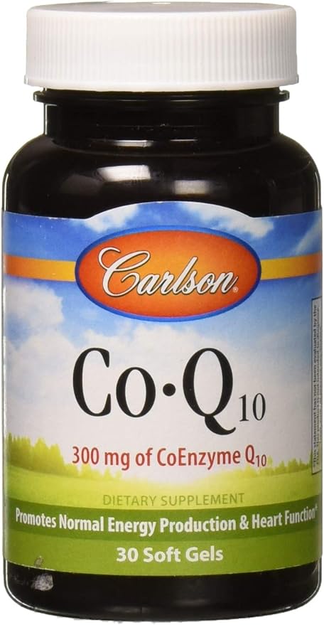 Carlson labs co-q-10 300mg, 30 Soft Gel (088395082603)
