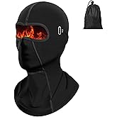 Balaclava Ski Mask Moisture Wicking Winter Neck Warmer Full Face Mask Cover Thermal Cycling Motorcycle Ski Scarf