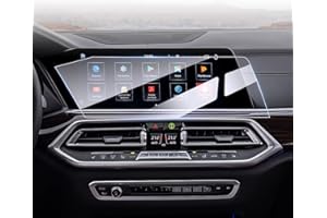 Karltys [Upgrade Screen Protector for BMW X5 G05 2019~2023 /X7 G07 19~22 12.3 Inch Accessories [No Glare & Fingerprint] for Touch Screen, Tempered Glass Car Navigation Display Screen Cover