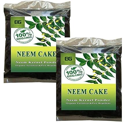 EG ELAMGREEN Neem Cake Powder for Plants Free Vegetable Seeds Combo, (4kg)