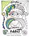 Just Face It You are an Addict: Adult coloring book addiction recovery relaxation zentangle faces em by Dee Micenec