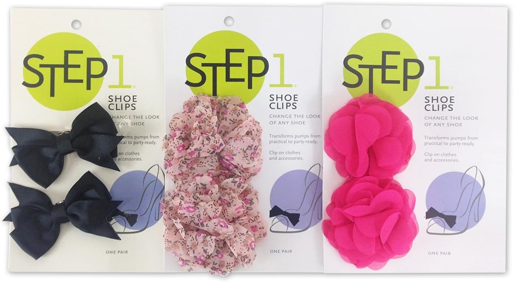 STEP 1 Shoe Clips Multi-Pack