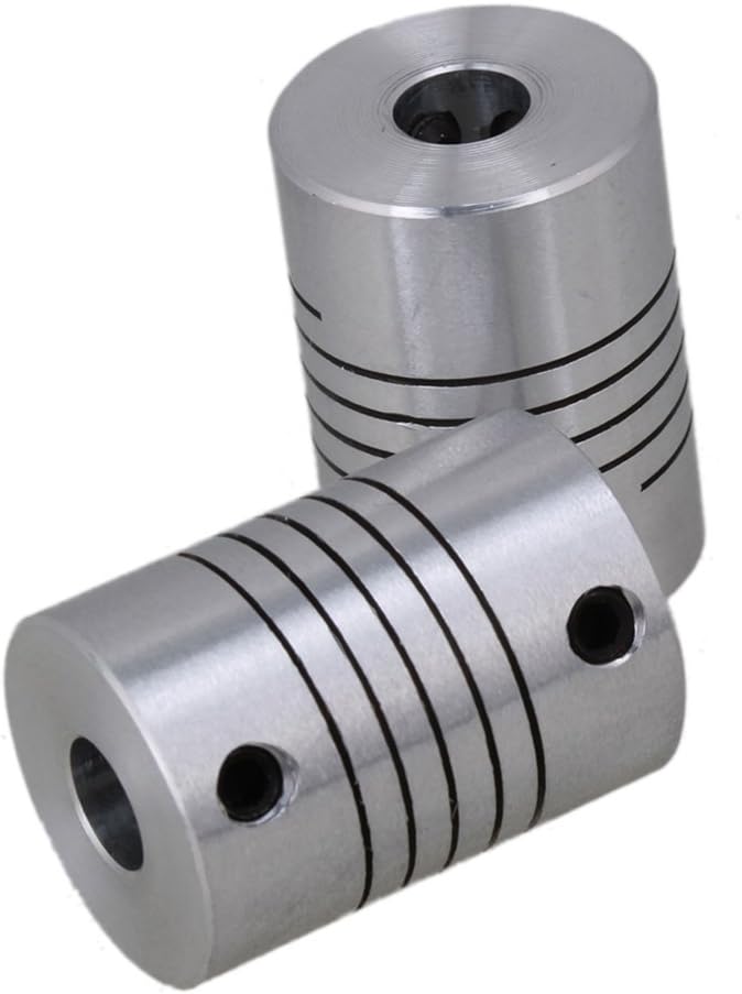 QAIXAG Rc Barca Giunto Flessibile Albero Morbido Blocco 3.18x4mm 4x4mm Flex Collet Accoppiatore For 3.18/4/5mm Albero Motore (Color : 5x4mm, Size : 1 Pc - Foto 6