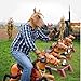 KINGMAS Adult Latex Horse Hooves Halloween Costume Gloves Prop