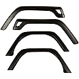 Omix-Ada | 11603.02 | Fender Flare Kit, 4 Piece, Factory Style | OE Reference: 55254918K | Fits 1997-2006 Jeep Wrangler TJ