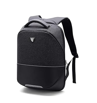 Arctic Hunter Anti-Theft Laptop Backpack with USB Charging Port (Black)