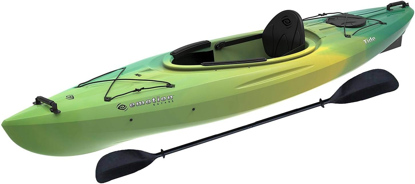 Evaxo Tide 10' Sitin Kayak (Paddle Included) Sports