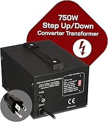LiteFuze 750 Watt Voltage Converter Transformer