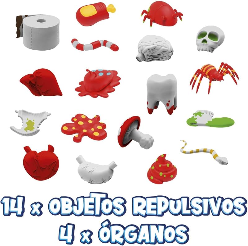 Craze magic slime monster card game para crianças a partir de 3 anos, 2 jogadores ou mais, jogos rápidos de 15 minutos, instruções em espanhol e português