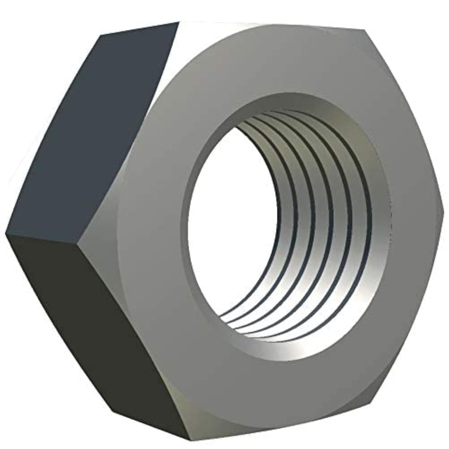 M14 Nut (Pack of 5) Zinc Plated Alloy Steel Hexagon Nuts for Bolt – Metal Metalic with Coarse Thread - According to Standard DIN EN 24032 DIN934 14mm