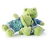 Furvana 2PCS Cute Frog Plush, Soft Frog Stuffed