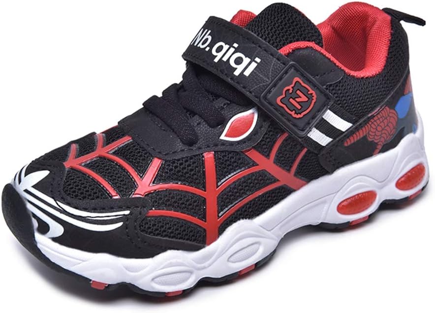 ROKIDS Fashion Kids Boys Spiderman Lights up Sneakers