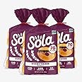 SOLA Everything Bagels, Low Carb & Keto Friendly, 16g of Protein Per Bagel & 7g Net Carbs, Non-GMO, No Added Sugar, 12.4 OZ, (4 Bagels/Pack) (Pack of 3)