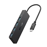 Anker USB C Hub, USB Extender, 4-in-1 USB Splitter, Computer Accessories | Multiport adapter with 5Gbps Data Transfer for USB-C Port Laptop, PC, Desktop and More (Charging Not Supported)(USB-C, 0.7ft)