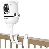 HelloBaby Baby Monitor Mount for HB6550/ Pro/ HB6560/ HB6240/ HB65/ HB6351/ HB6339/ HB66, 20 Inch Flexible Arm Bracket, Sturd