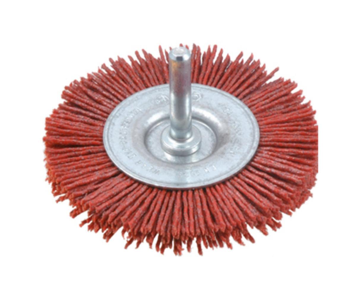 Osborn 7802600491 - Cepillo circular filamento abrasivo con vástago de 6 mm y filamento de Ø 1.10 mm (75x10x16)