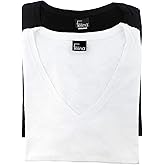 Felina | Slub Jersey V-Neck T-Shirt | Short Sleeve | 2-Pack
