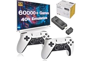 X9 PRO Game Stick 4k Pro 2025, 256G Built-in 60000+ Games 4K HD Arcade Home TV Mini Retro Games Console for Tv Game Stick 4k 