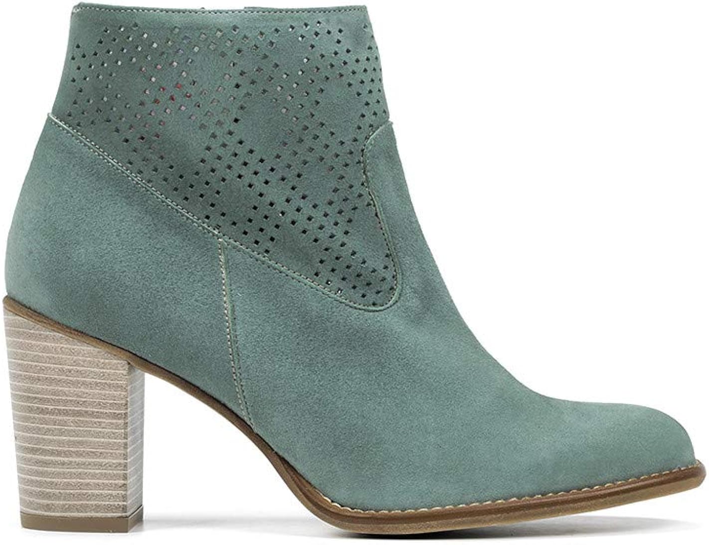 Dorking Women's Alexa D8452 Water Suede Nobuck Leather Ankle Boot