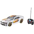 Hot Wheels Toy Car RC, Remote-Control with Full-Function, White ZL1 Camaro, Team, High-Performance Engine, 2.4 GHz with Range of 65 feet