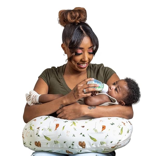 BOPPY NURSING PILLOW – FIRM, ERGONOMIC U-SHAPED BOTTLE...
