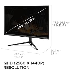 ViewSonic VX2728J-2K 27 Inch Gaming Monitor 1440p