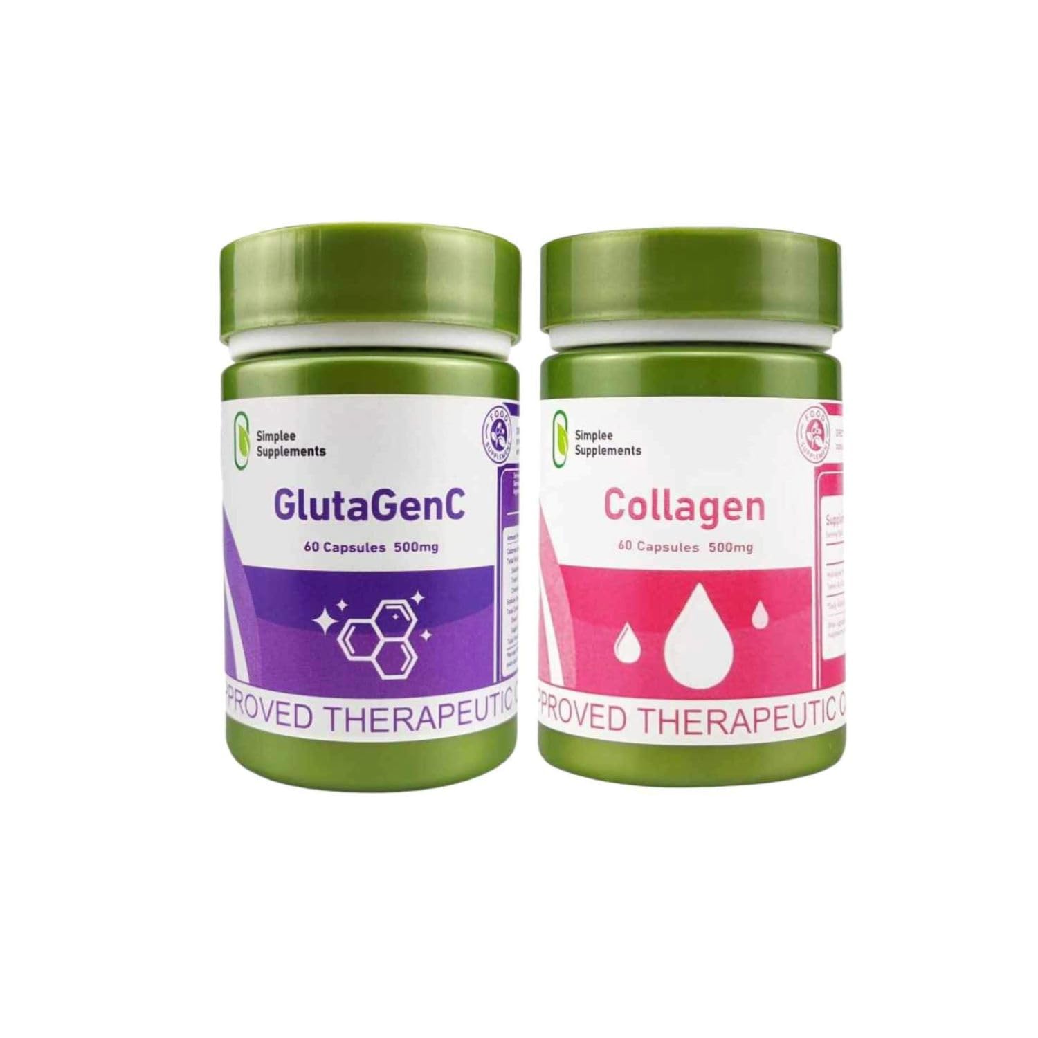 Mua Generic GlutaGenC Glutathione & Collagen Duo by Simplee Supplements, 30 Count (Pack of 2) trên Amazon Mỹ chính hãng 2026