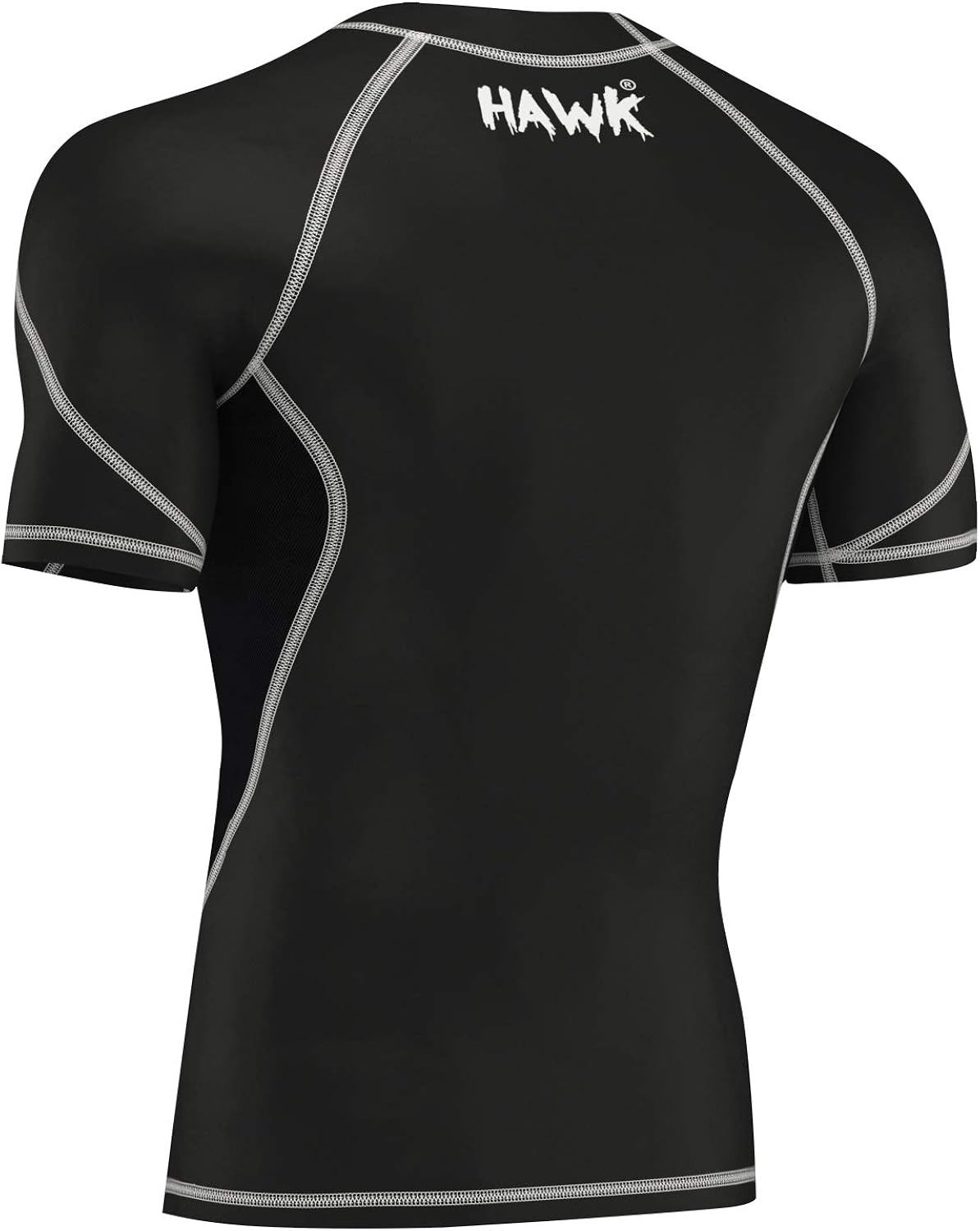 Mens Compression Shirts Base Layer Athletic Gym MMA BJJ Rash Guard No Gi Short Sleeve Rashguard Shirt for Men: Clothing